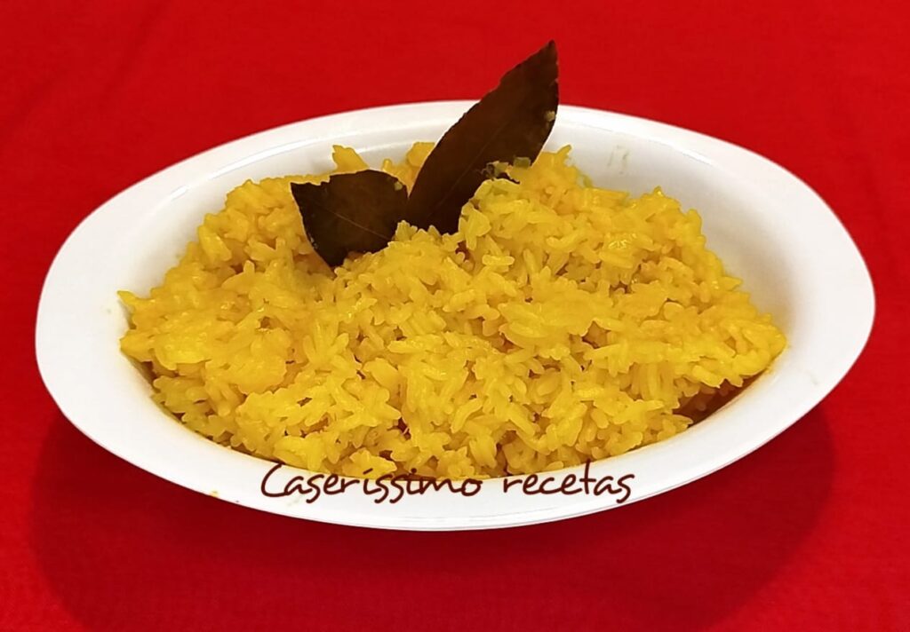 Arroz con cúrcuma 